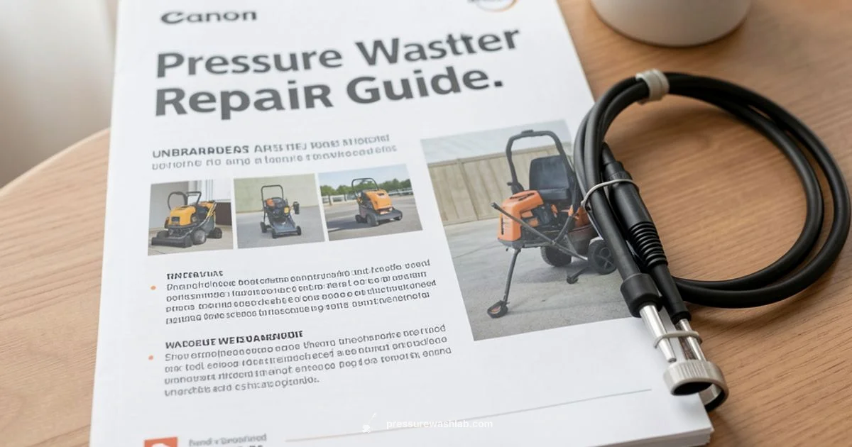Pressure Washer Fix - Pressure Wash Lab