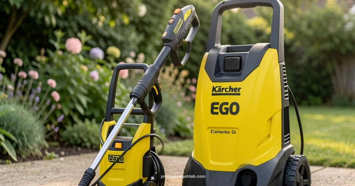 EGO vs Kärcher - Pressure Wash Lab