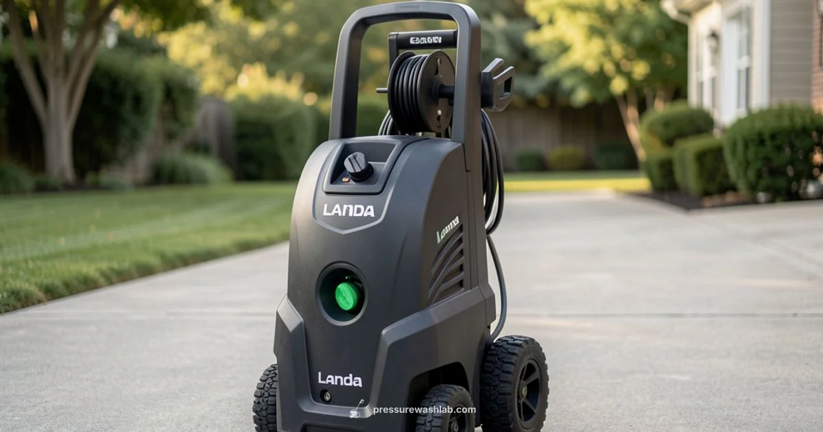 Landa Pressure Washer Review - Pressure Wash Lab