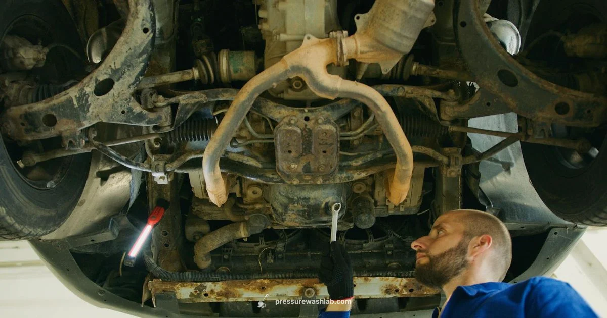 Undercarriage Power Wash - Pressure Wash Lab