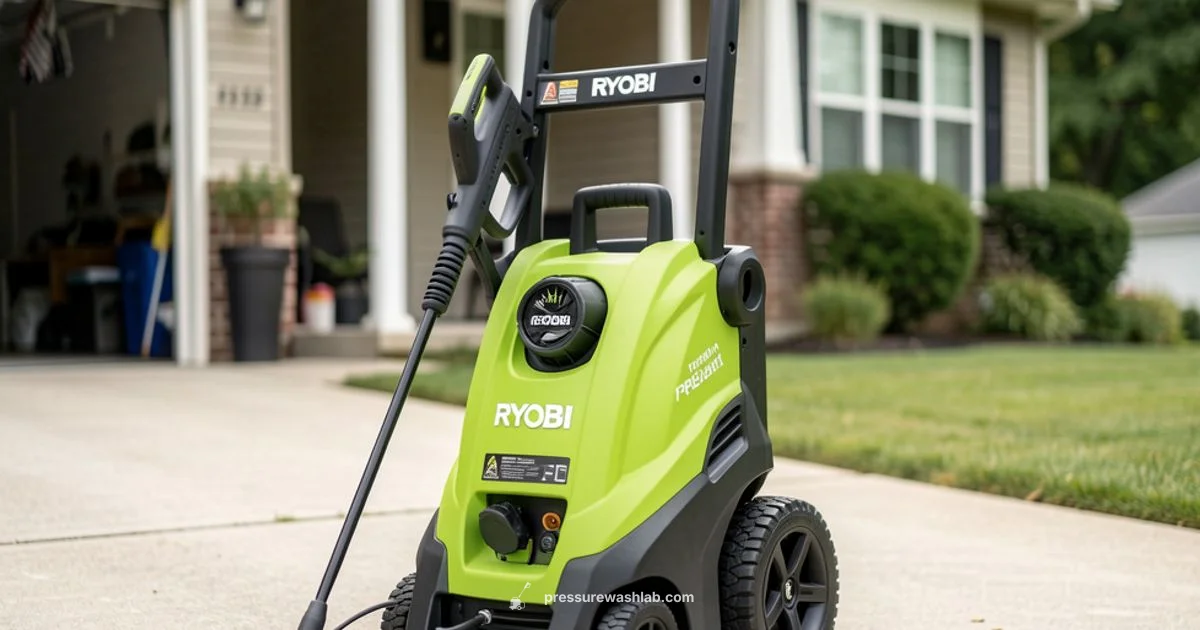 Ryobi Premium Washer - Pressure Wash Lab