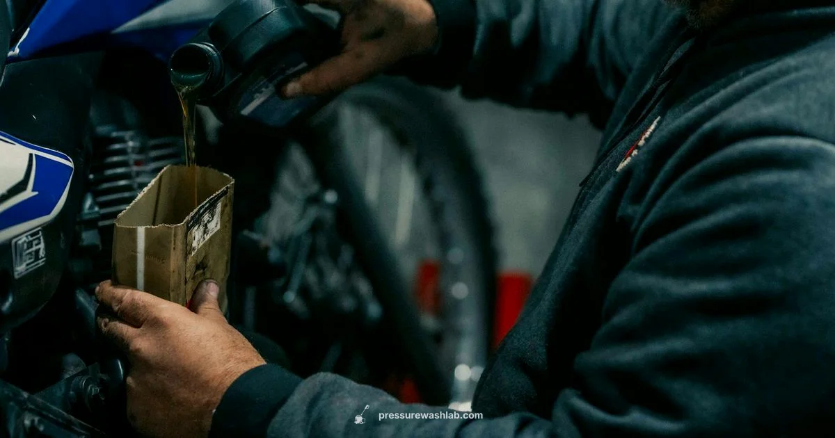 Pump Oil Substitution - Pressure Wash Lab