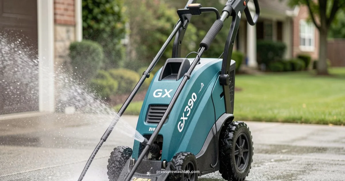 GX390 Overview GX390 Overview - Pressure Wash Lab
