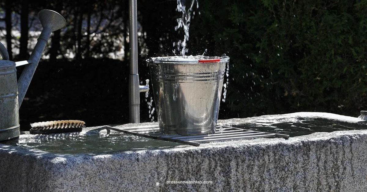 Bucket-Powered Wash - Pressure Wash Lab