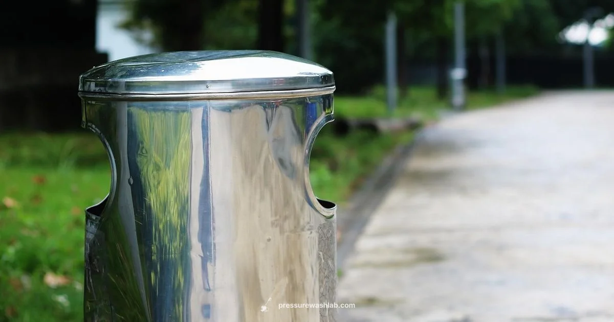 Trash Can Cleaning - Pressure Wash Lab