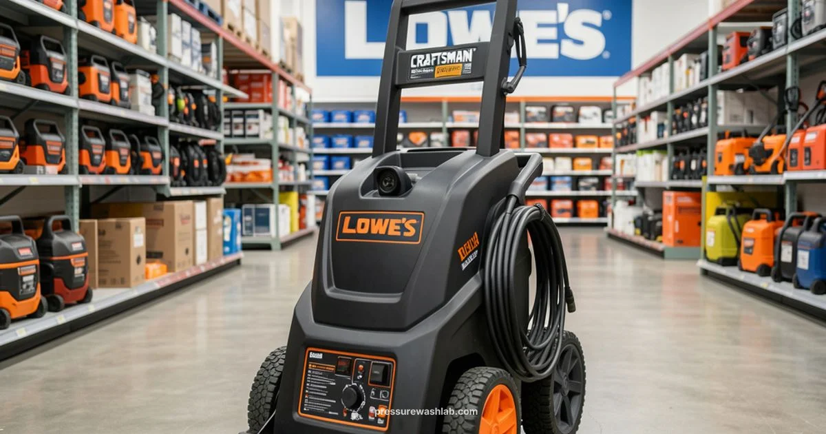 Craftsman Power Washer Craftsman Power Washer - Pressure Wash Lab