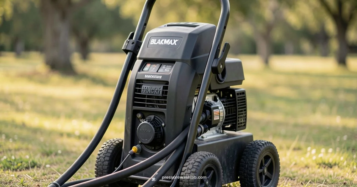 Blackmax Power Washer - Pressure Wash Lab