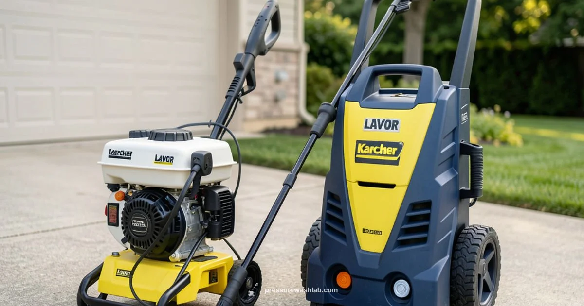 Lavor vs Karcher - Pressure Wash Lab