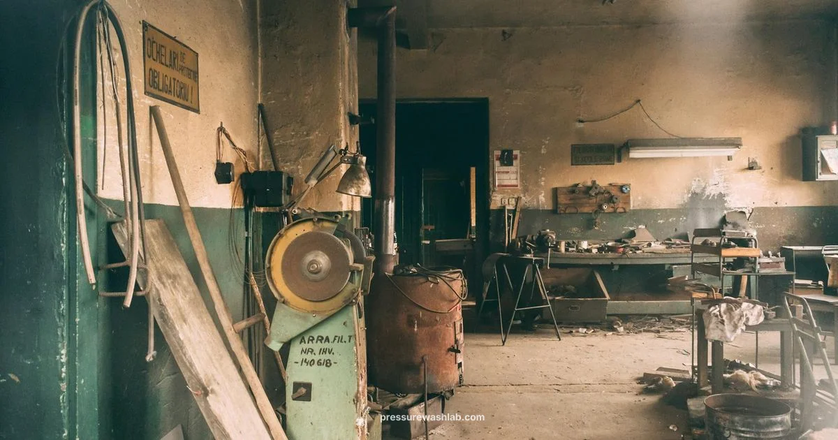 Fixed Location Power - Pressure Wash Lab