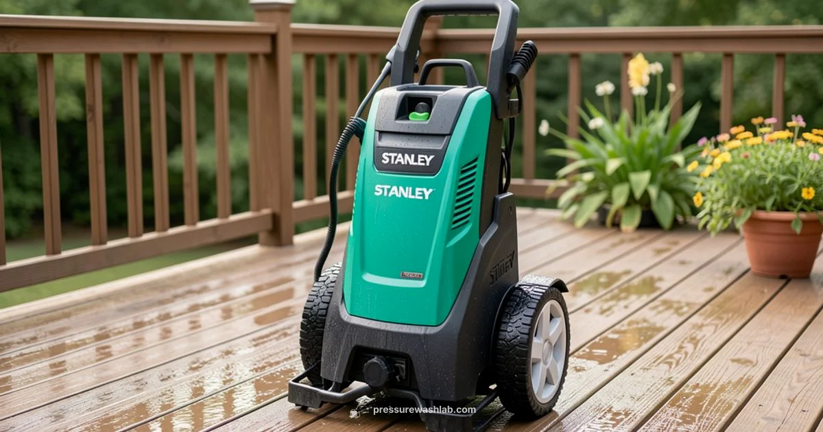 Stanley Washer Review Stanley Washer Review - Pressure Wash Lab