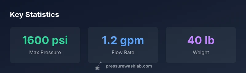 Ryobi 1600 statistics infographic