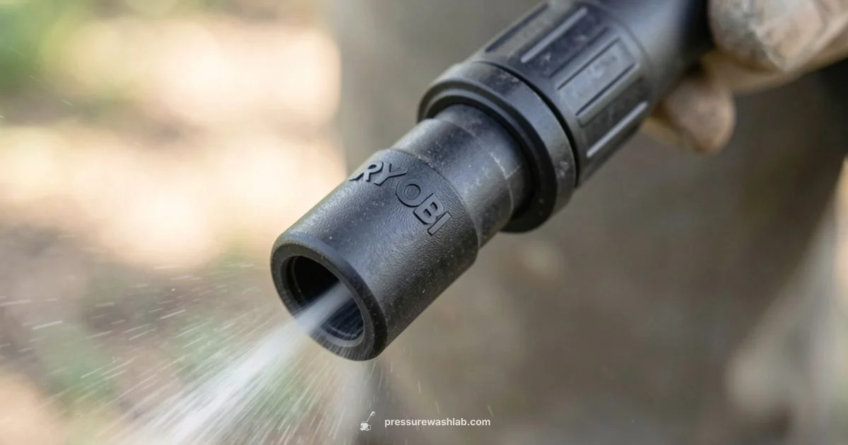 Ryobi Nozzle Guide Ryobi Nozzle Guide - Pressure Wash Lab