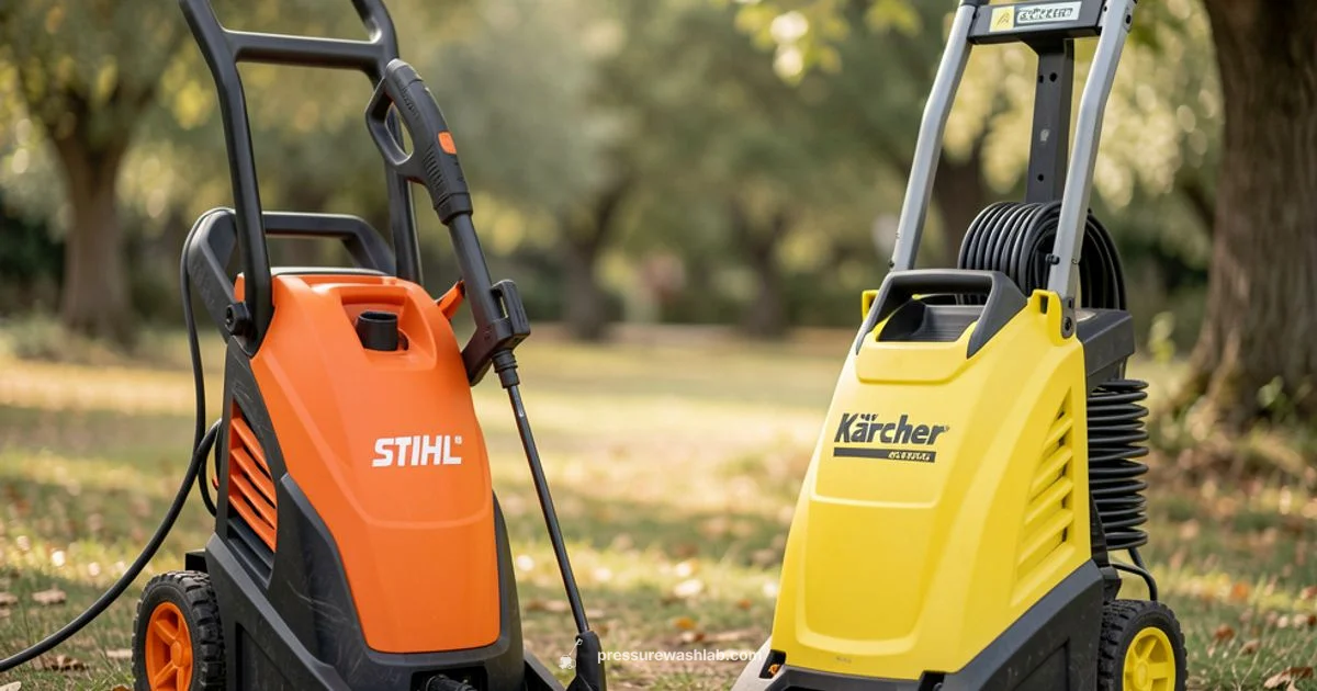 Stihl vs Kärcher - Pressure Wash Lab