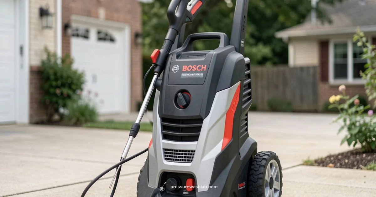 Bosch Pressure Overview - Pressure Wash Lab