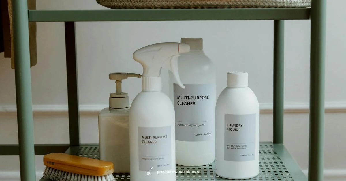 Safe Chemical Guide - Pressure Wash Lab