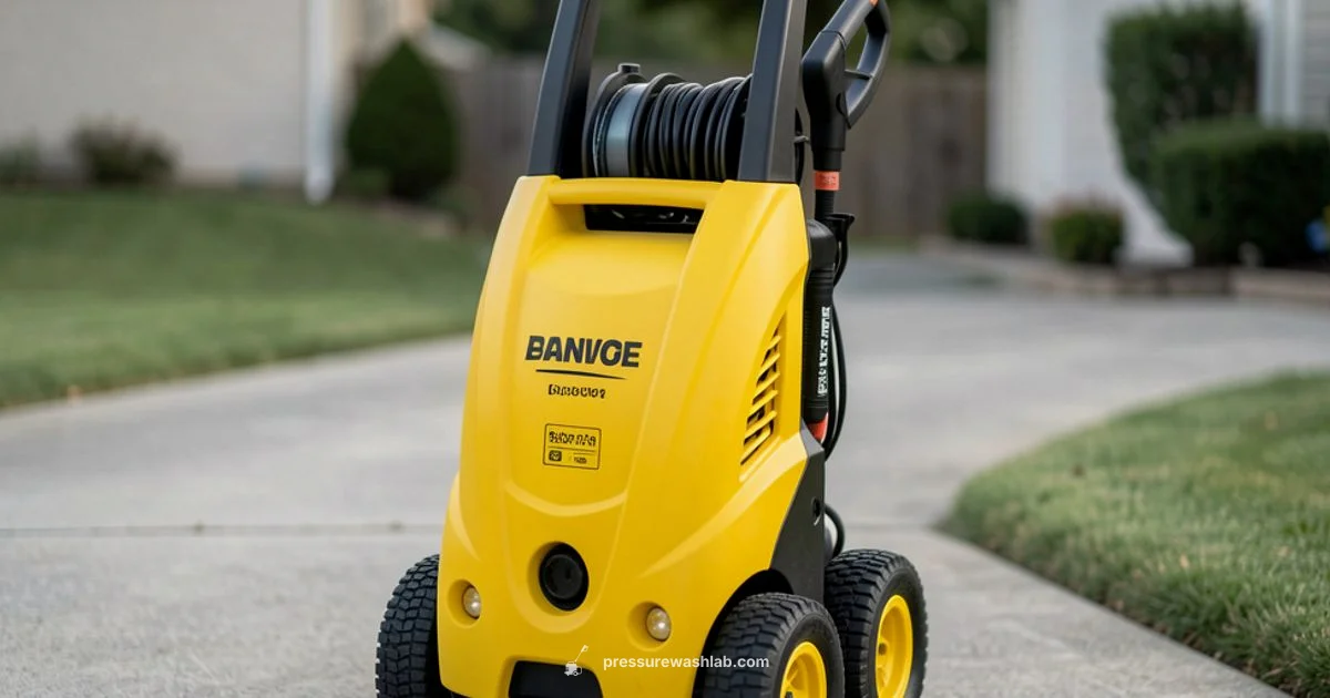 Yellow Pressure Washer Guide - Pressure Wash Lab