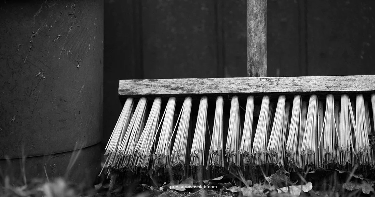 Pressure Washer Broom Pressure Washer Broom - Pressure Wash Lab