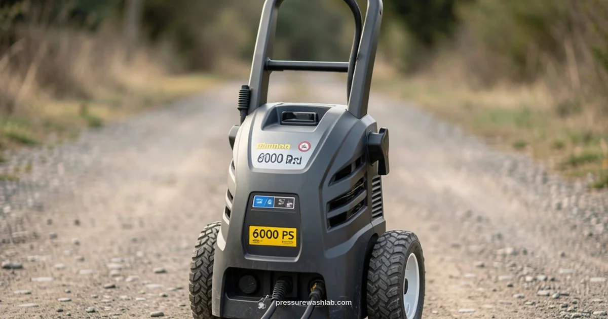 6000 PSI Power Washer - Pressure Wash Lab