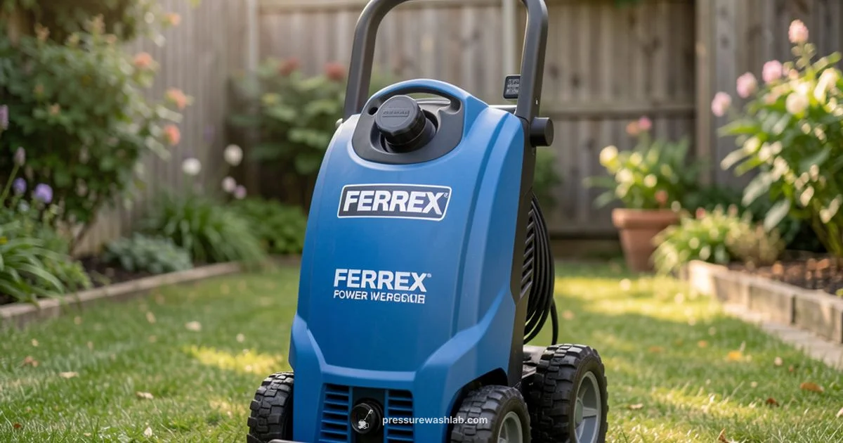 Ferrex Power Washer - Pressure Wash Lab