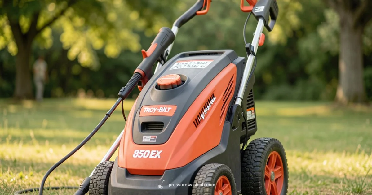 850 EX Pressure Washer - Pressure Wash Lab