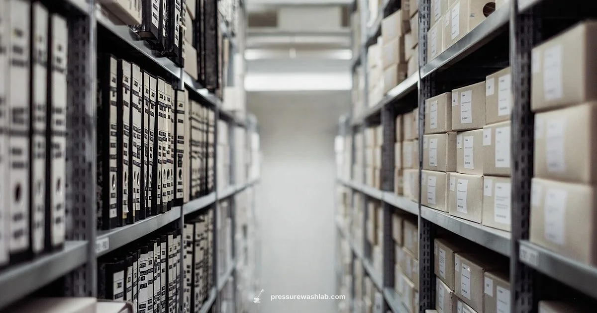 Stockroom Guide - Pressure Wash Lab