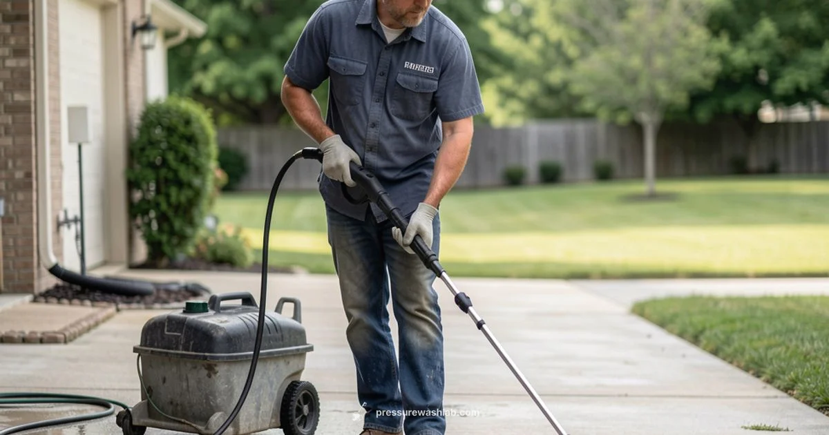 Driveway Power Wash - Pressure Wash Lab