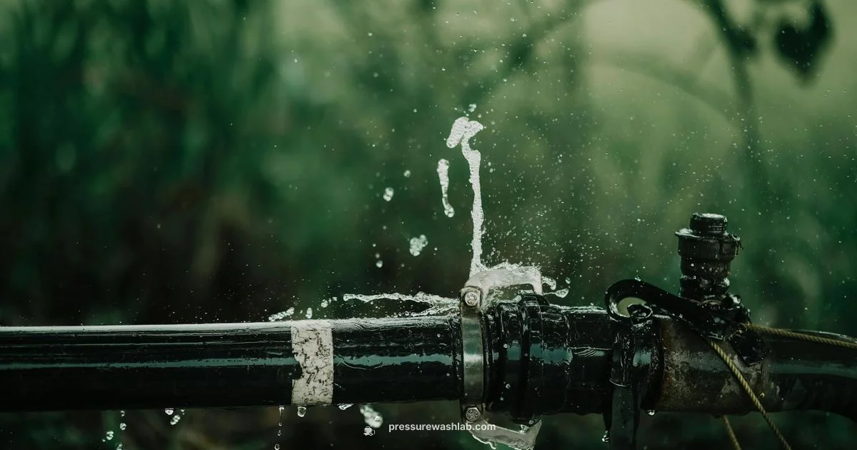 Pump Leak Fixes - Pressure Wash Lab