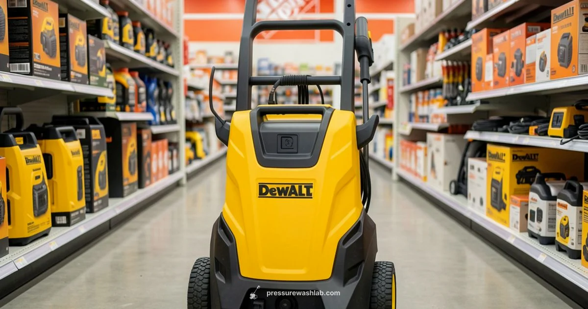 Dewalt at Home Depot - Pressure Wash Lab