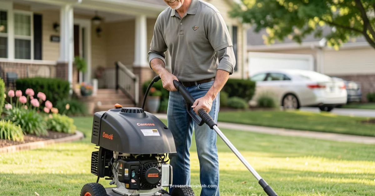Motor Pressure Washer Guide - Pressure Wash Lab