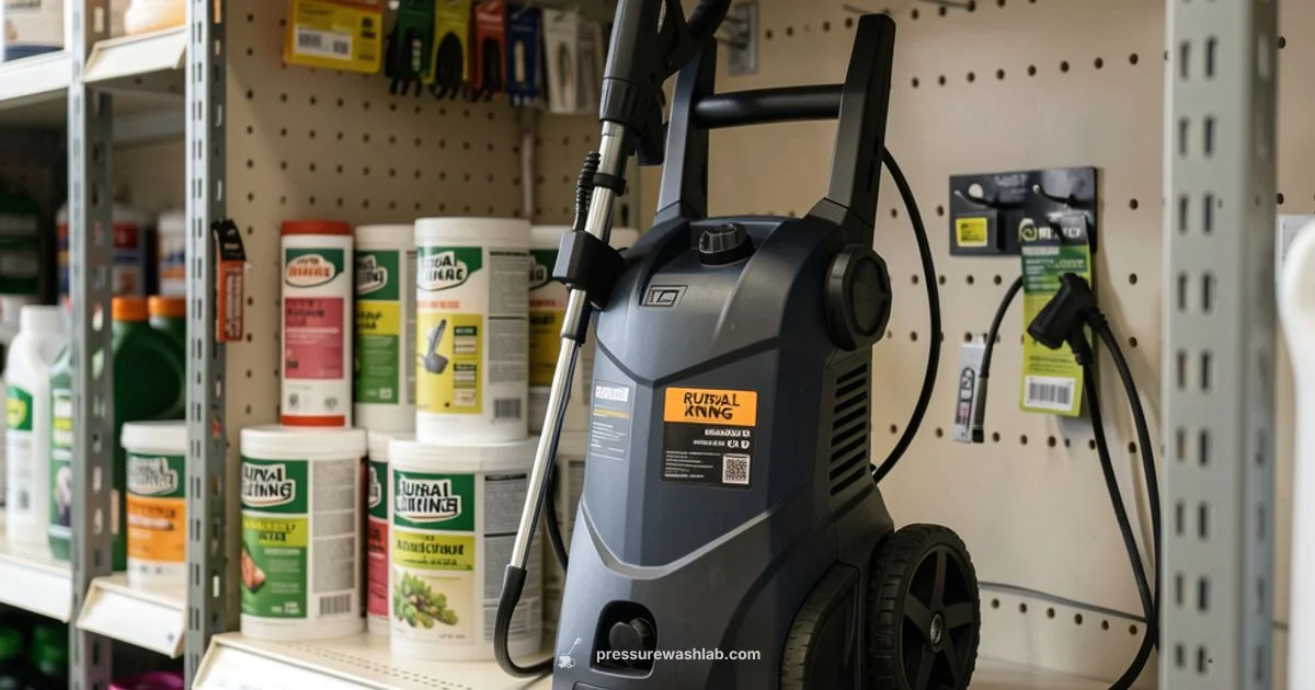 Rural King Pressure Washer - Pressure Wash Lab