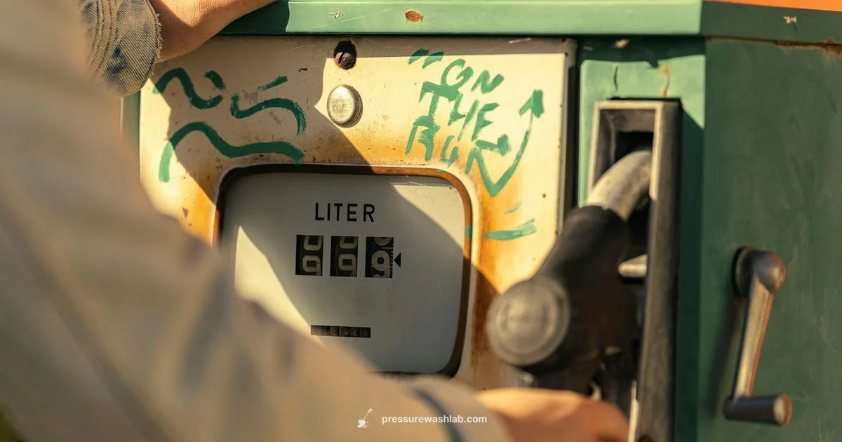 Gas Power at Walmart - Pressure Wash Lab