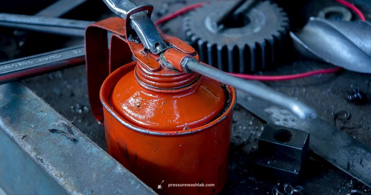 Lubrication Guide - Pressure Wash Lab