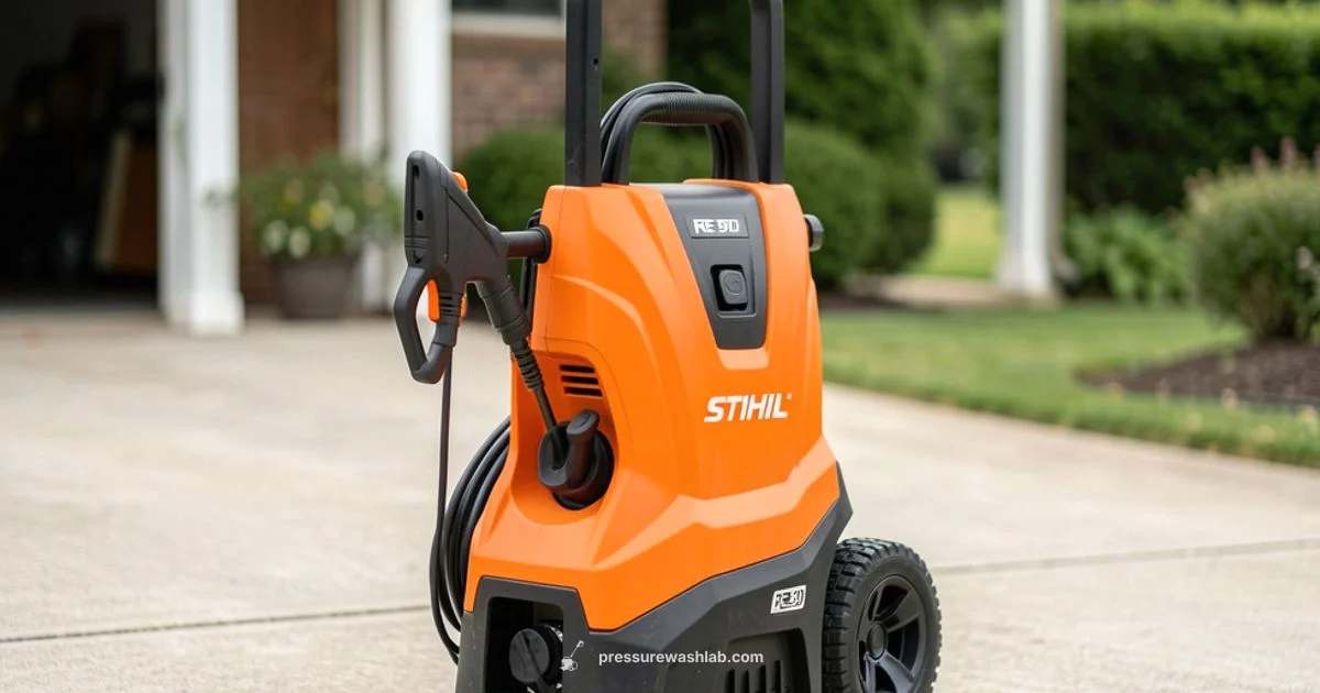 Stihl RE 90 Review - Pressure Wash Lab