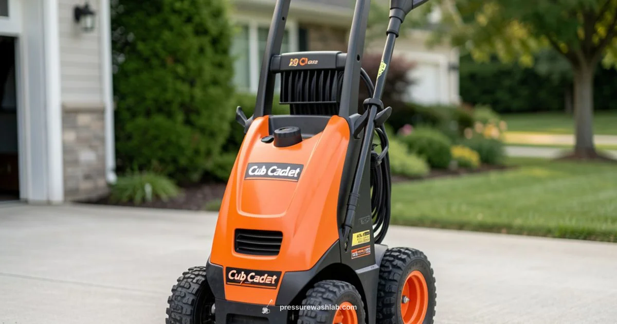 Cub Cadet Power Wash - Pressure Wash Lab