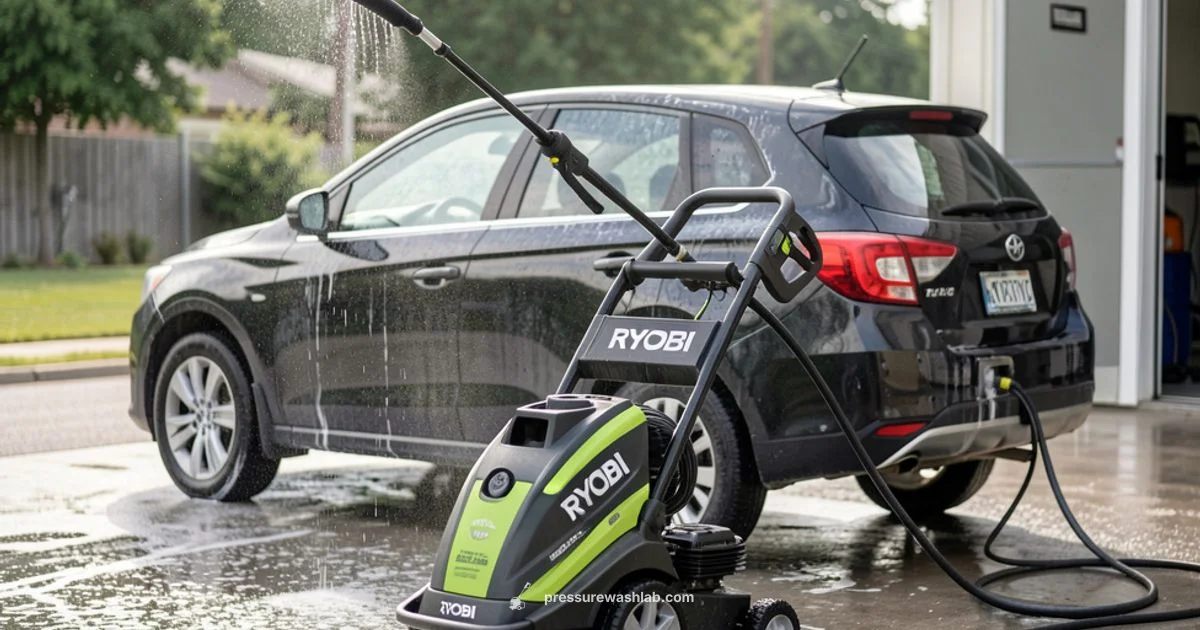 Ryobi for Cars - Pressure Wash Lab