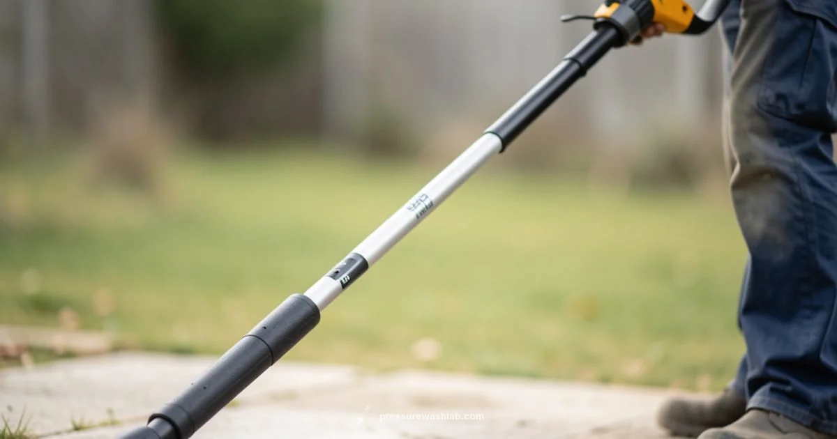 Extended Wand Reach - Pressure Wash Lab