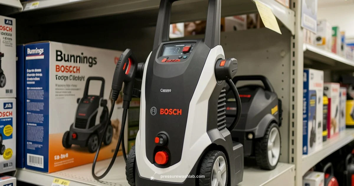 Bosch at Bunnings - Pressure Wash Lab