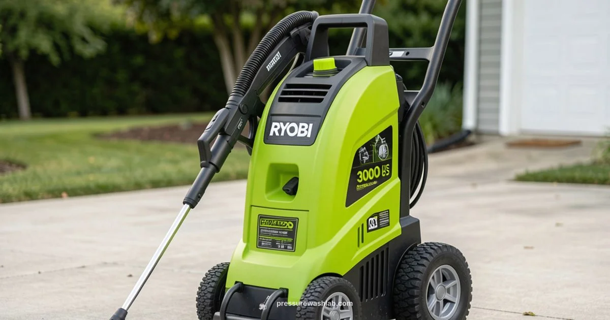 Ryobi 3000 PSI - Pressure Wash Lab