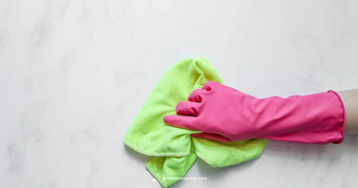 Clean with Green Cleaner - Pressure Wash Lab