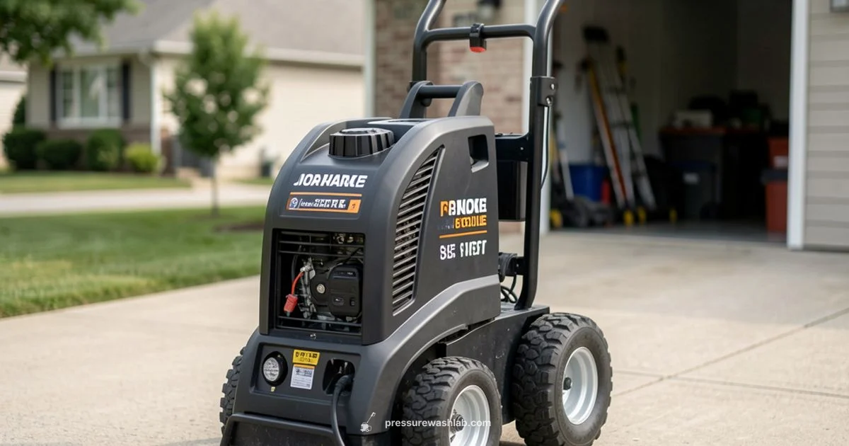 Job Site Washer - Pressure Wash Lab