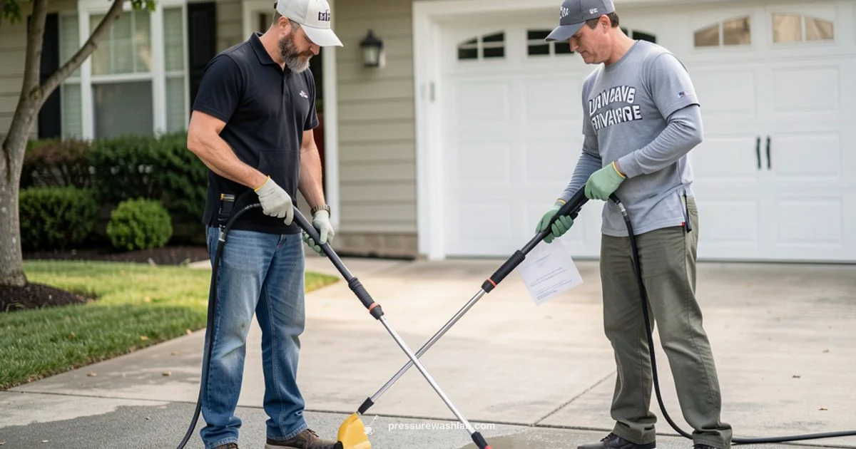 Safe Driveway Wash - Pressure Wash Lab