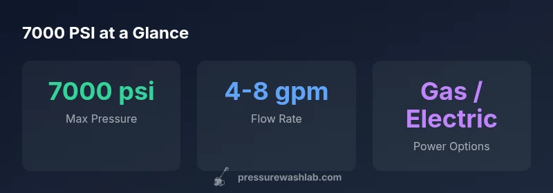 Stats infographic showing high-psi capabilities