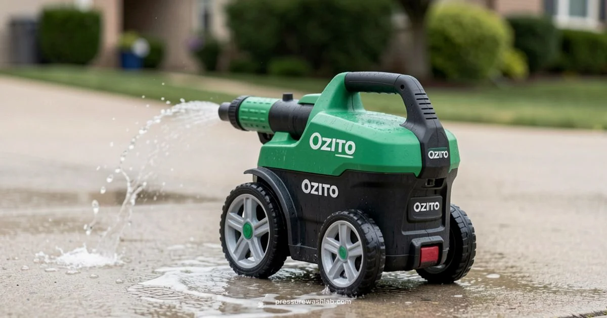 Ozito Water Blaster - Pressure Wash Lab