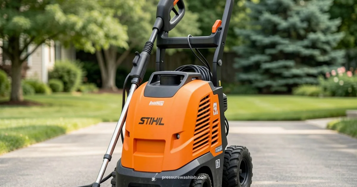 Stihl RE 110 Review Stihl RE 110 Review - Pressure Wash Lab