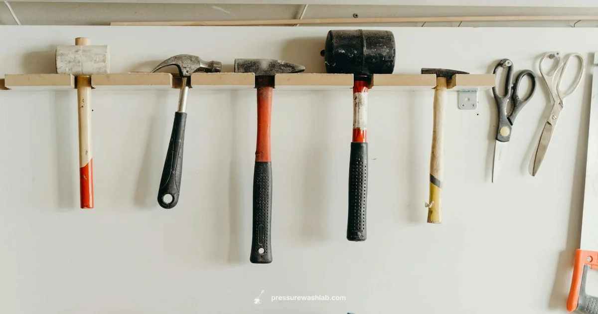 Post-Use Care - Pressure Wash Lab