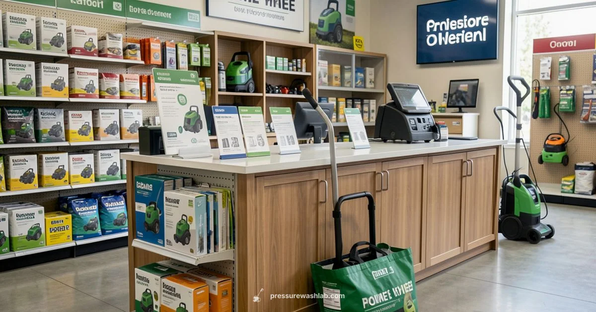 Renting Pressure Washers - Pressure Wash Lab