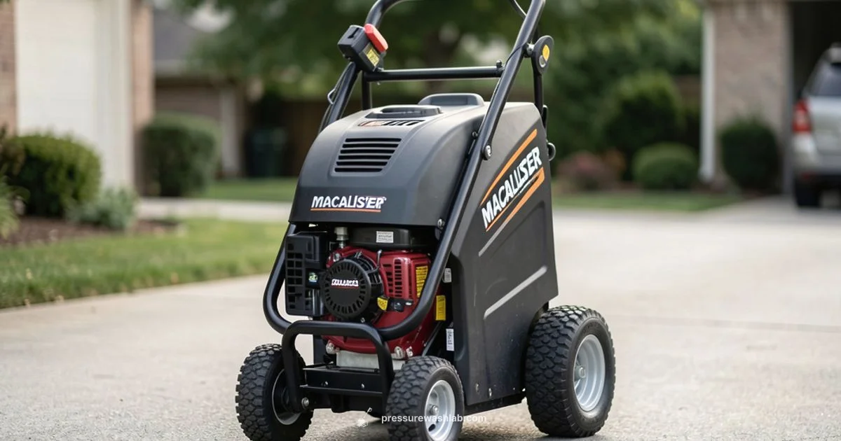 MacAllister Power Washer - Pressure Wash Lab
