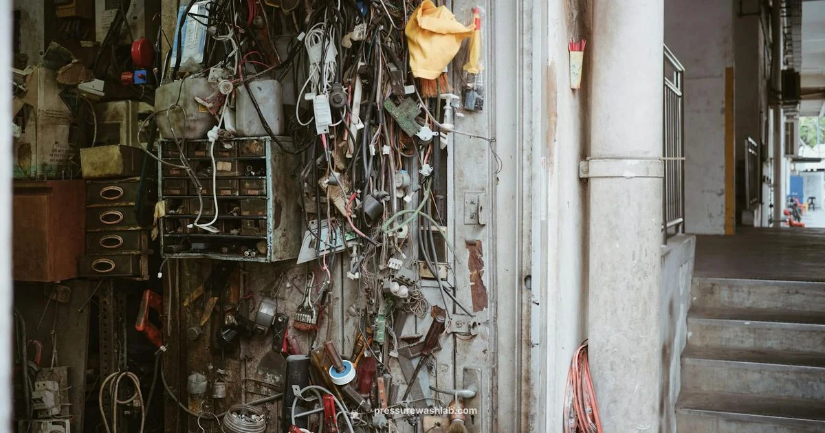 Smart Washer Storage - Pressure Wash Lab