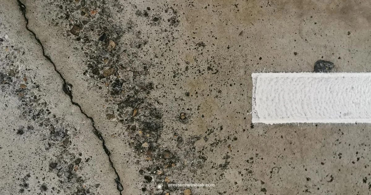 Etched Cement Fix - Pressure Wash Lab