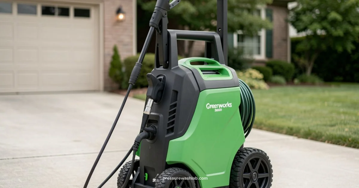 Greenworks 2000 Review - Pressure Wash Lab